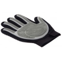 Перчатка Hello Pet силиконовая на руку большая серая