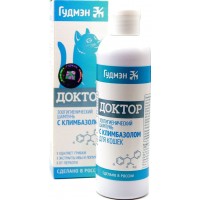Шампунь лечебный д/кошек Доктор с климбазолом, 200 мл 