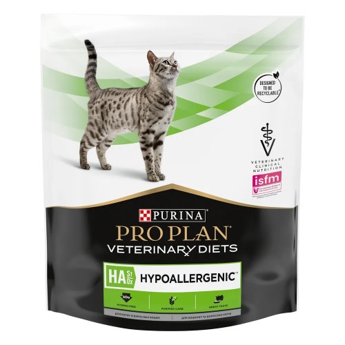 Pro Plan Veterinary diets HA Hypoallergenic, для кошек при аллергии, 325 г  ✓ - купить в Перми [дешево] с бесплатной доставкой - Интернет-магазин  КормОк.Ру