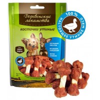 Лакомство д/собак Деревен. лак-ва Утиные косточки д/мини пород, 55 г Лакомство д/собак Деревен. лак-ва Утиные косточки д/мини пород, 55 г