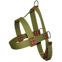 Шлейка брезентовая Лаурон универсальная д/собак крупных пород 45мм 
