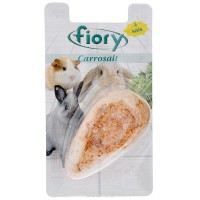 Минеральный камень для грызунов FIORY Carrosalt с солью в форме моркови 65 г