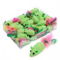 Игрушка д/кошек PerseiLine мышь - погремушка, 7 см