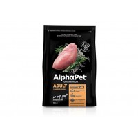 AlphaPet Superpremium корм д/взрослых собак мелких. пород индейка/рис, 0,5 кг
