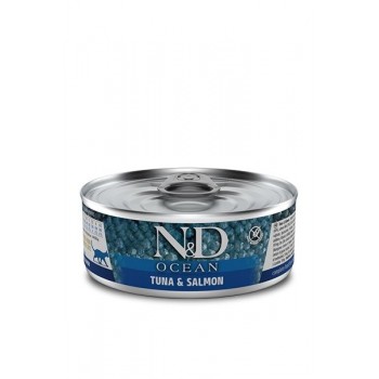 Farmina N&D Cat консервы для кошек с тунец лосось 70 г