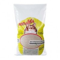 Наполнитель минеральный Brava д/гладкош-х кошек (желтый), 15 л