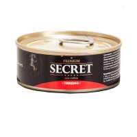 Secret Premium, консервы д/собак говядина, 100 г