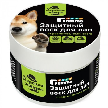 Воск защитный для лап собак Gamma, 100 мл