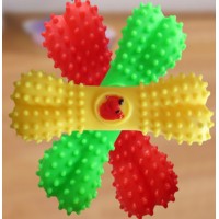 Игрушка д/собак Кость с шипами,14,5*3 см, цвет в ассортименте