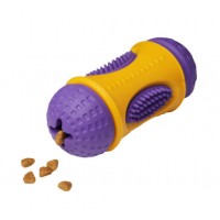 Игрушка д/собак Homepet цилиндр фиг. с отв. для лак-в желто-фиол.каучук Игрушка д/собак Homepet цилиндр фиг. с отв. для лак-в желто-фиол.каучук