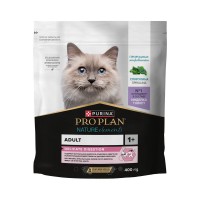 АКЦИЯ: (Скидка 20%) Pro Plan Cat Natur elements, с индейкой и спирулиной, 0,4 кг
