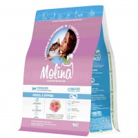 Molina cat Sterilised для кошек стерилизованных курица лосось 400 г