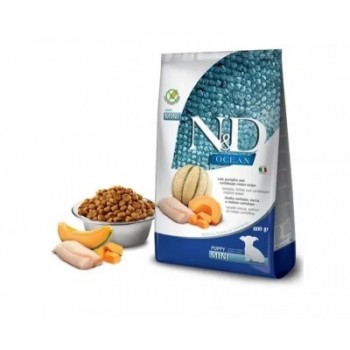  Farmina N&D Dog Ocean Adult Mini для собак треска тыквой и дыня 800 г