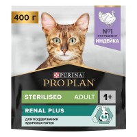 Pro Plan Sterilised, для стерилизованных кошек, индейка, 400 г Pro Plan Sterilised, для стерилизованных кошек, индейка, 400 г
