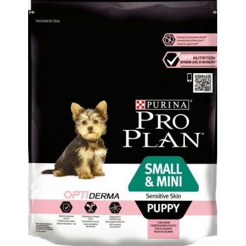 Pro Plan Small Puppy, для щенков мелких пород, лосось, 700 г