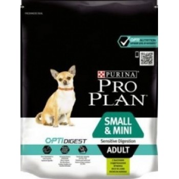 Pro Plan Small Adult, для взрослых собак мелких пород, ягненок, 700 г
