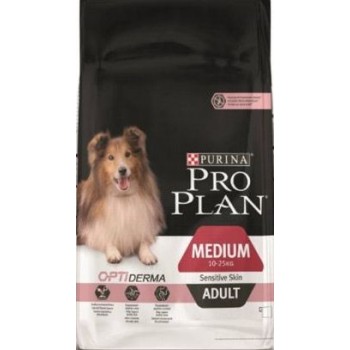 АКЦИЯ: (Скидка 20%) Pro Plan Medium Adult, для собак средних пород, лосось, 3 кг
