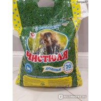 Наполнитель древесный Чистюля, 20 л