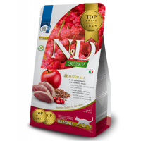 Farmina N&D Cat для кошек киноа для выведения комков шерсти 1.5 кг