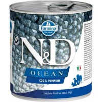 Farmina N&D Dog Ocean Cod Pumpkin консервы для собак треска тыква 285 г