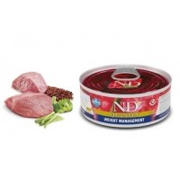 Farmina N&D Cat Quinoa консервы для кошек контроль веса киноа 80 г