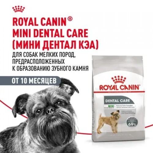 Royal Сanin Dental Care, для собак профилактики образования зубного налета и зубного камня 1 кг Royal Сanin Dental Care, для собак профилактики образования зубного налета и зубного камня 1 кг