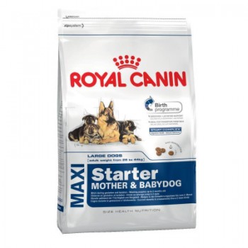  Royal Canin Maxi Starter, для беременных, кормящих сук и щенков до 2-х мес 15 кг