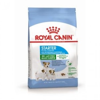 АКЦИЯ: (Скидка 10%) Royal Canin Mini Starter, для бер, корм сук мелк. пород  и до 2-х мес, 8.5 кг