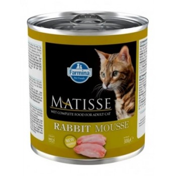Farmina Matisse консервы для кошек мусс с кроликом 300 г 