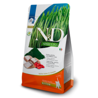 Farmina N&D Cat Spirulina Kitten для котят спирулина и сельдь 1,5 кг