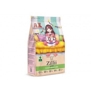 ZILLII сухой корм индейка с ягнёнком для котят, 10,0 кг