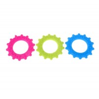 Игрушка д/собак TopPet  жевательная кольцо с шипами 8 см