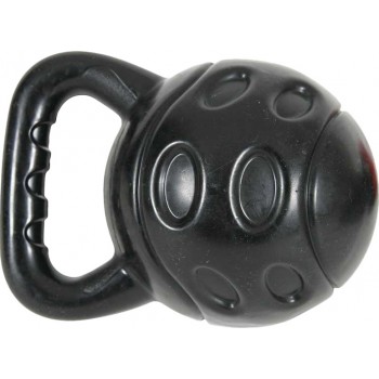 Игрушка д/собак Zolux серия Бабл, гиря, термопластичная резина (чёрная), 15 см