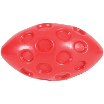 Игрушка д/собак Zolux серия Бабл, овал, термопластичная резина (красная), 14 см