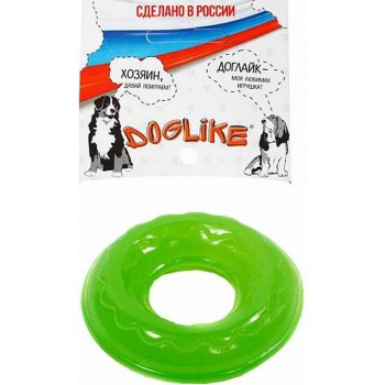 Игрушка д/собак DogLike Кольцо мини (зеленое)