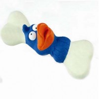 Игрушка д/собак Lilli Pet гантель Утка с пищалкой 19 см 