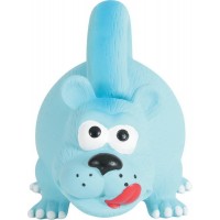 Игрушка д/собак Zolux латексная львица с ручкой (голубая), 15 см