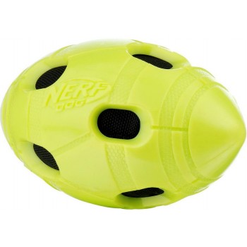 Игрушка д/собак Nerf Мяч для регби хрустящий, 15 см