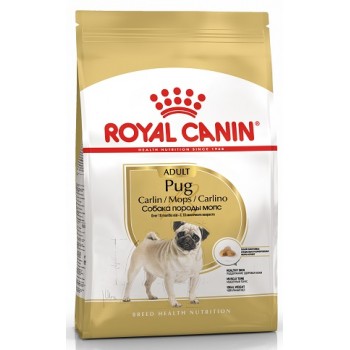 Royal Canin Pug Adult, для собак породы мопс от 10 мес, 7,5 кг