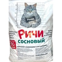 Наполнитель древесный Ричи, 30 л