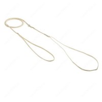 Ринговка нейлоновая Hello Pet с кольцом кэмел PEA-03