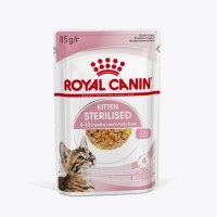 Royal Canin Kitten Sterilised (в желе), пауч для стер-х котят, 85 г