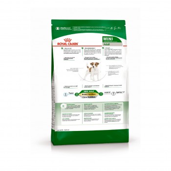 Royal Canin Mini Adult, для взрослых собак мелких пород с 10 мес, 800 г