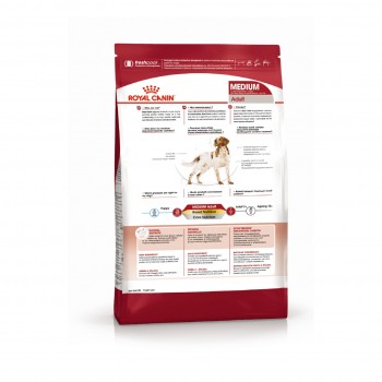 Royal Canin Medium Adult, для взрослых собак средних размеров, 15 кг