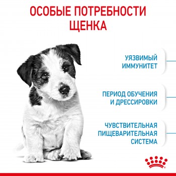 Royal Canin Mini Puppy, для щенков мелких пород 2-10 мес, 2 кг