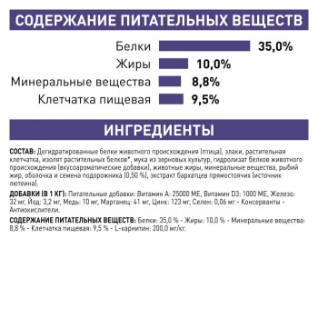  Royal Canin Neutered Satiety Balance Корм сухой диетический для взрослых котов и кошек с момента стерилизации, 0,3 кг