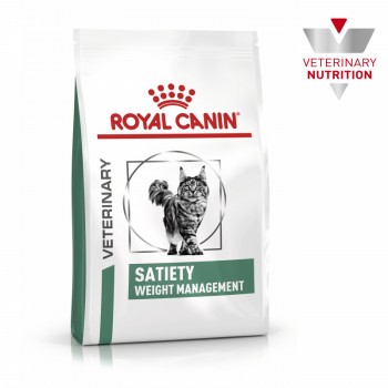 Royal Canin Satiety Weight Management SAT 34 Feline Корм сухой диетический для взрослых кошек для снижения веса, 0,4 кг