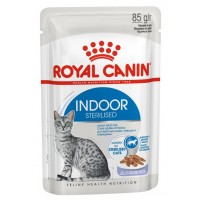 Royal Canin Indoor Sterilised (в желе), пауч для домашних кошек, 85 г