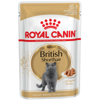 Royal Canin British Shorthair (в соусе), пауч для британских кошек, 85 г
