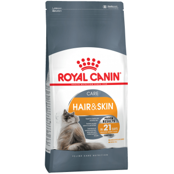Royal Сanin Hair & Skin Care, для поддержания здоровья кожи и шерсти кошек, 400 г